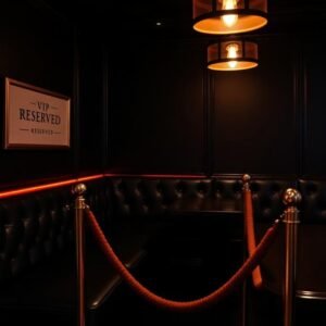 Private lounge showcase at Leopards Lounge & Broil, Windsor
