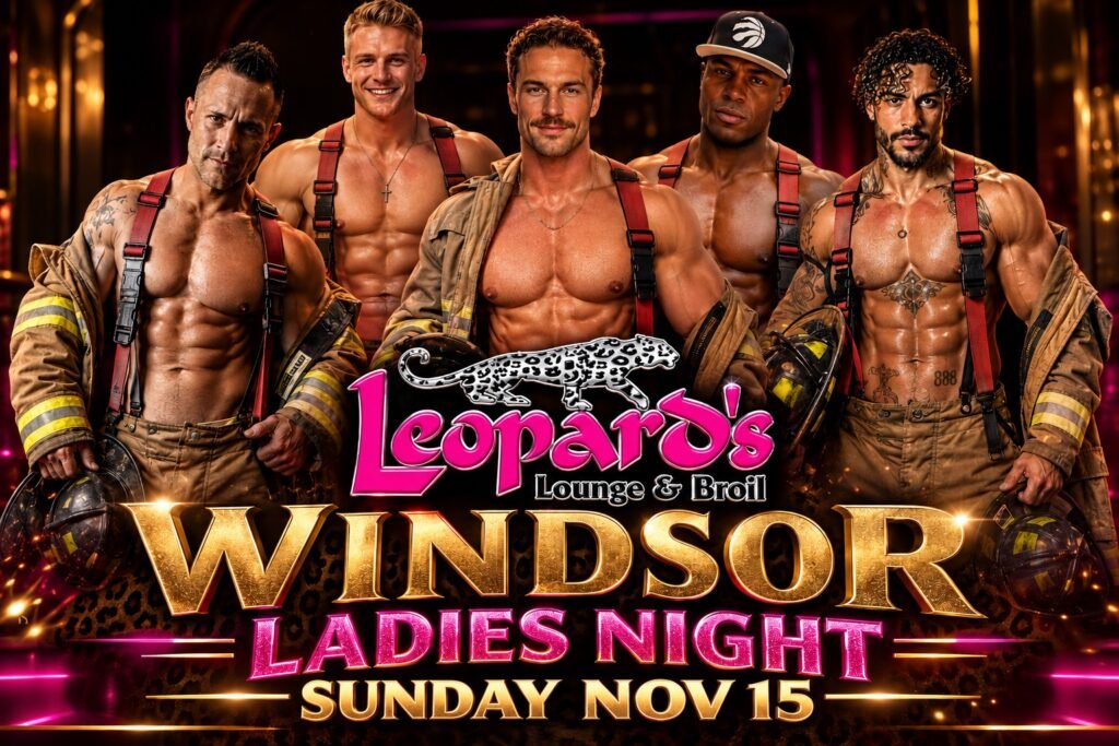 Ladies Night Windsor with Jeremy and the Crew at Leopards Lounge